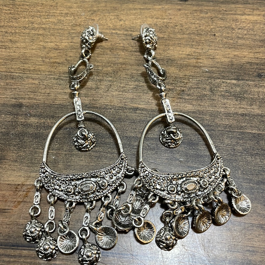 Statement Silver Earrings!